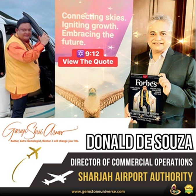 Mr. Donald De Souza with Forbes Cover Story on Me at Routes Asia- 2024 The Biggest Aviation Fare at the Mesmerising LANGKAWI