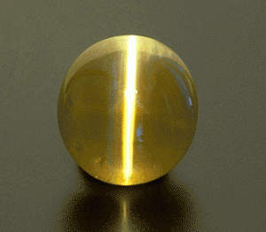 Cat's eye chrysoberyl-Gemstoneuniverse.com
