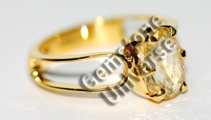 Lustrous, Auspicious and Benign Lustrous Unheated Yellow Sapphire. Gorgeous Jupiter Energies!
