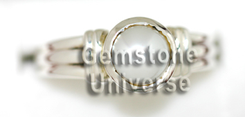 Tranquility Natural Pearl Ring-Gorgeous Serene Moon Energies-Experience Diana reincarnated as Luna!