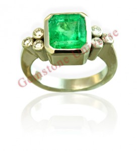 Natural Untreated Colombian Emerald of 1.89 Carats Gemstoneuniverse.com GU070510189EM Natural Untreated Colombian Emerald of 1.89 Carats Gemstoneuniverse.com GU070510189EM