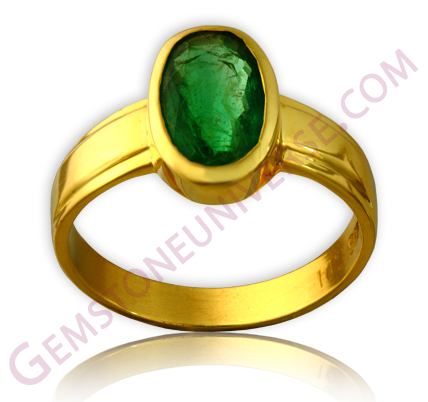 Rich Emerald green coloured and filled with the Mercury energies, this fully natural and unenhanced Zambian Emerald! Emerald - the gemstone of the planet of Business and Communication - Mercury. Gemstoneuniverse.com