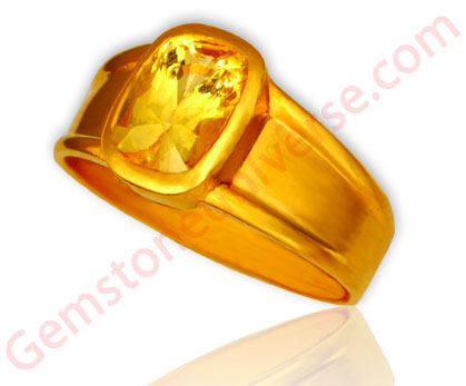 Striking Golden Yellow Sapphire!. Come and appreciate the beauty of an unheated Sri Lankan Yellow Sapphire in its full glory! Yellow Sapphire-The Gemstone of Jupiter!