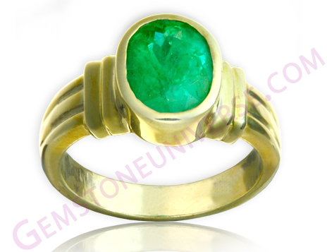 Deep and Intense spring green and fully natural and unenhanced Brazilian! Emerald - the gemstone of the planet of Business and Communication - Mercury. Gemstoneuniverse.com