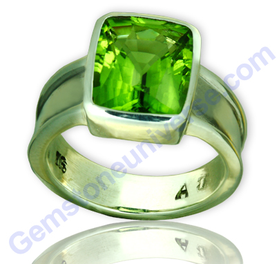 Stunning, rare and Vintage, Late Summer Grass colored fully natural and untreated Burma Peridot! Natural Peridot the superior alternative gemstone to Natural Emerald - The gem of the planet of business and communication – Mercury!