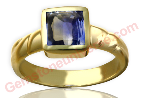 Graceful and gleaming Intense ocean Blue Natural and untreated Ceylon Blue Sapphire! Entry level by our standards! Blue Sapphire the Gem of the Karmic Planet â€“ Saturn! Gemstoneuniverse.com