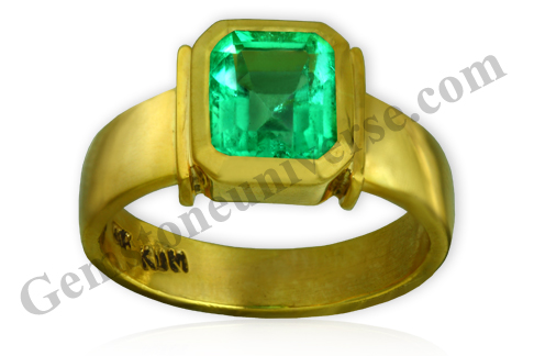 Intense and striking Bright rich green Natural Emerald, the favourite gem of the ancient Mughal rulers! Emerald – The gem for Mercury! Gemstoneuniverse.com