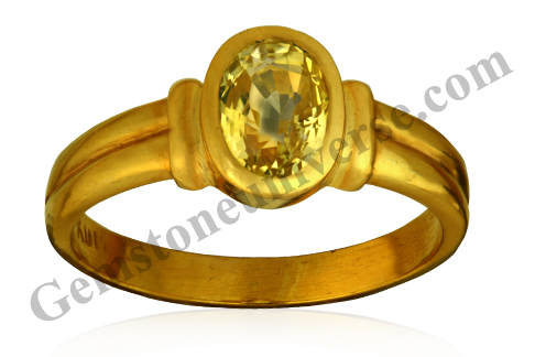 Delightful Golden Butter Yellow natural and untreated Ceylon Yellow Sapphire with over 90 % clarity! Our version of Entry-level gems! Gemstoneuniverse.com