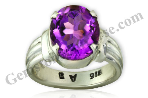 The gem that enhances spiritual awareness and relieves insomnia! Natural Amethyst the superior alternative for Blue Sapphire – the gem of the Karmic planet – Saturn! www.Gemstoneuniverse.com
