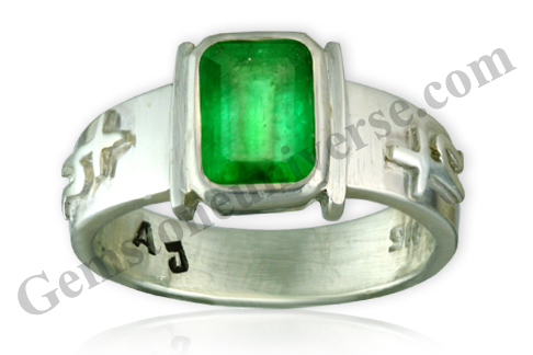 Deep Emerald Green with a full-bodied lustre! Fully natural and unenhanced Brazilian Emerald – The gem for Mercury! Gemstoneuniverse.com