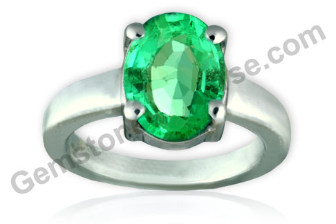An angelic boon from nature! Vivid Zambian Green fully natural and unenhanced Zambian Emerald – The gem for the planet of Business and Finance - Mercury! Gemstoneuniverse.com