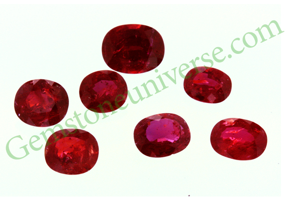 A 16 day excruciating wait in Madagascar led to the find of 7 gorgeous unheated Rubies with sizes and color that will delight you Gemstoneuniverse patrons. Up next Glittering new lot of Scarlet Red unheated Rubies-A Gemstoneuniverse.com special