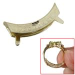 Spring Ring Guard/ Ring Sizer-Adjusts rings upto 3 ring sizes.gemstoneuniverse