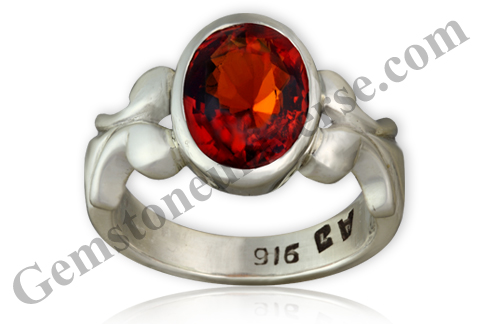 Deep and intense energies and a Deep Burnt Orangish Cinnamon color! Natural Hessonite - the gem of Rahu! Gemstoneuniverse.com