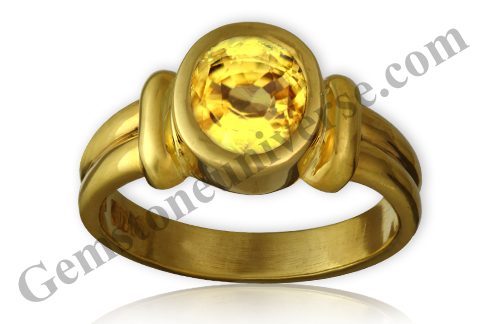Flawless, Unheated Ceylon Yellow Sapphire! Natural Yellow Sapphire- the gem of Jupiter! Gemstoneuniverse.com