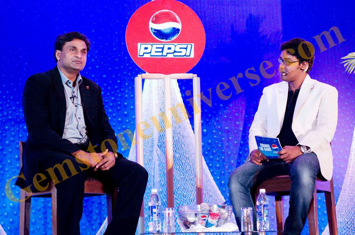 Rahul Kapoor interviewing former Indian Pace bowler -Javagal Srinath
