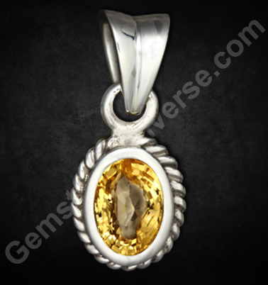 Glowing with the Jyotish powers and Sattvik aura of Jupiter! Fully natural and untreated Ceylon Yellow Sapphire! Natural Yellow Sapphire the gem for Jupiter! Gemstoneuniverse.com
