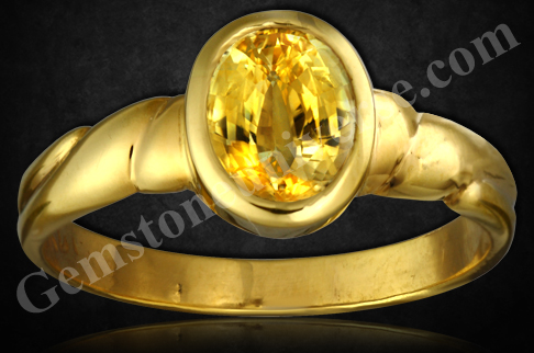 Gem of the largest planet in our solar system and also the most benefic planet as per Vedic astrology â€“ Jupiter! Fully natural and untreated Ceylon Yellow Sapphire! Gemstoneuniverse.com
