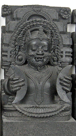 The Rahu statue kept at the British museum