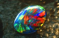 A fine Opal Specimen exhibiting the play of color A fine Opal Specimen exhibiting the play of color