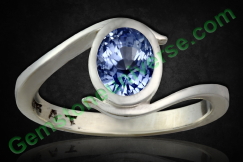A strapping gemstone with paramount powers of the mighty planet Saturn! Fully natural and untreated Ceylon Blue Sapphire, the gem of Saturn! Gemstoneuniverse.com