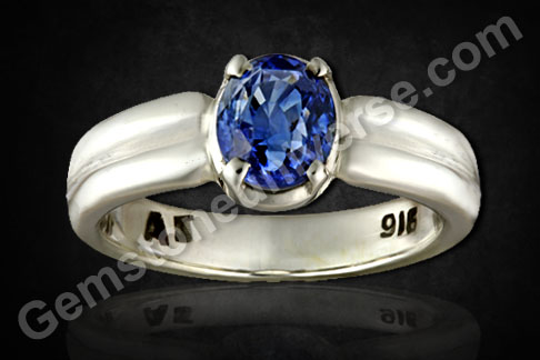 Cornflower Blue Sapphire ring for superior Saturn energy Neelam the Gem of Shani in Vedic Astrology Gems Cornflower Blue Sapphire ring for superior Saturn energy Neelam the Gem of Shani in Vedic Astrology Gems