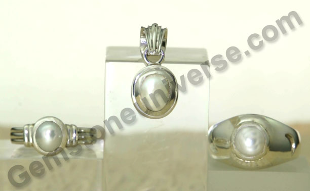 Fully Natural and Non-Nucleated Pearls to deliver the Jyotish benefits of the calm and powerful planet that rules the mind and soul urge – Moon!