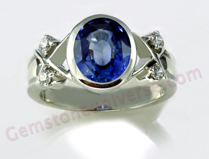 A Blue Sapphire ring with abundance of Saturn powers-Blue Sapphire the Gem of Lord Saturn