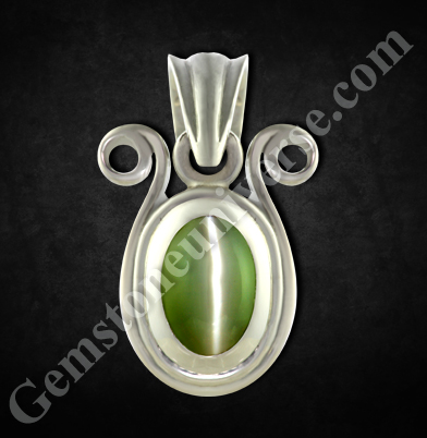 A Cat’s eye Chrysoberyl, Ketu Talisman that provides the power to explore what lies beyond and more!