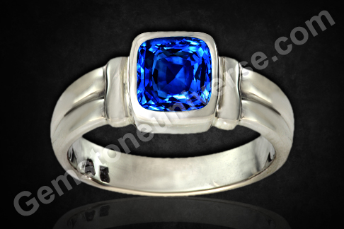 Bedazzling Royal Blue Sapphire from Ceylon for Saturn powers- Blue Sapphire the gem of Saturn