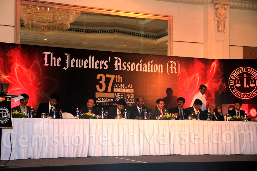 The 37th AGM in progress of JAB at ITC Royal Gardenia Bangalore The 37th AGM in progress of JAB at ITC Royal Gardenia Bangalore
