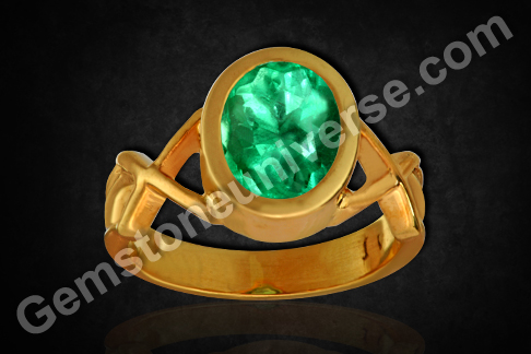 Natural, Untreated Colombian Emerald Ring â€“ Could the Spring be Around?