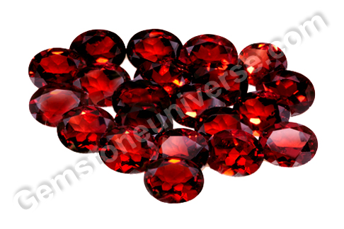 New Lot of Royal and resplendent Mozambique red Garnet for Vedic Sun Energies
