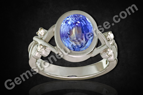 Beautiful Blue Sapphire Ring – Intense Sky Blue, the Throat Chakra Color