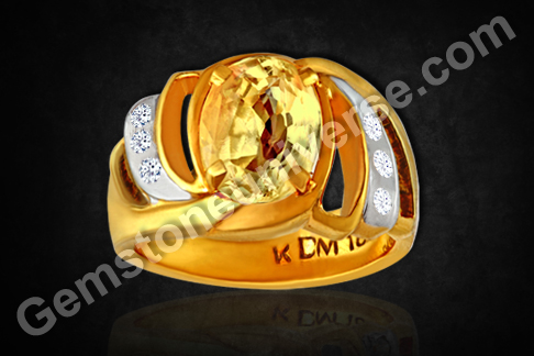 Exotic and Lux Yellow Sapphire Ring – Beauty and Power in Harmony