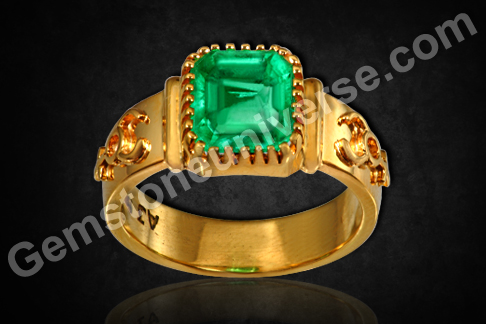 Fine Natural Colombian Emerald â€“ a Touch of Fertile Richness and Luxury