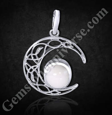 Gift of the Oceans – Organic White Coral Talisman Pendant to Smoothen out Life