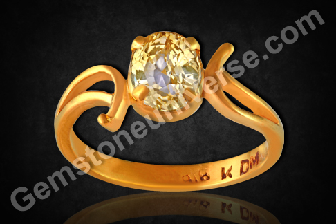 Superfine Ceylonese Yellow Sapphire â€“  Did it just bring out the â€œI want it!â€ feeling in you?