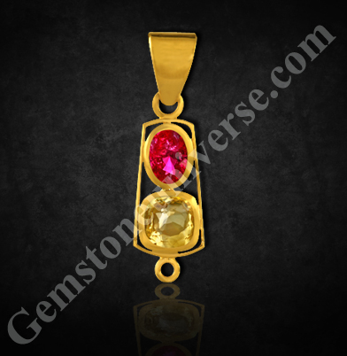 Vedic Astrology Gem Therapy Ruby Yellow Sapphire Talisman Vedic Astrology Gem Therapy Ruby Yellow Sapphire Talisman
