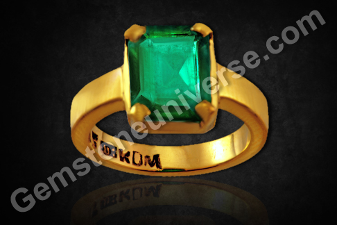 Enchanted by Emerald – Ladies Zambian Emerald Talisman Ring
