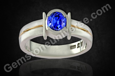 Exceptional Blue Sapphire in an Exceptional Design