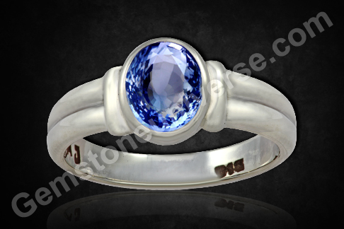Pristine Sky Blue Color Ceylonese Sapphire – Saturn Talisman Ring for Best Gemstone Therapy Results