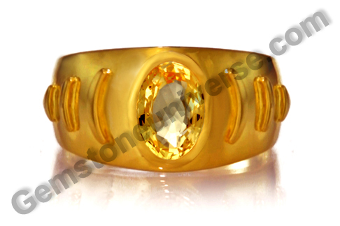 Fine Jupiter Talisman Ring – With the Finest Ceylon Yellow Sapphire