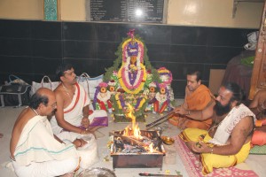 The Yagna in progress