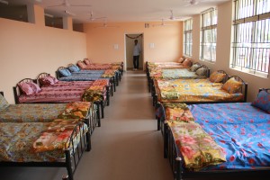 Inside the dormitory Inside the dormitory