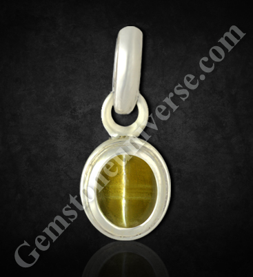 Srilankan Chrysoberyl Cat’s Eye Pendant – Powerful Ketu Energies