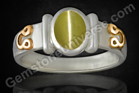 Extraordinary Planetary Gem and Bhasma Ketu Talisman – Natural Srilankan Chrysoberyl Cat’s Eye