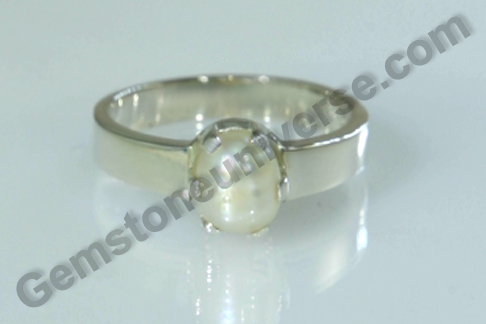 Powerful Lunar Energies in Natural and Organic Pearl – Moon Talisman Ring