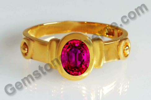 The Power of a Natural Ruby in a Sun Talisman Ring
