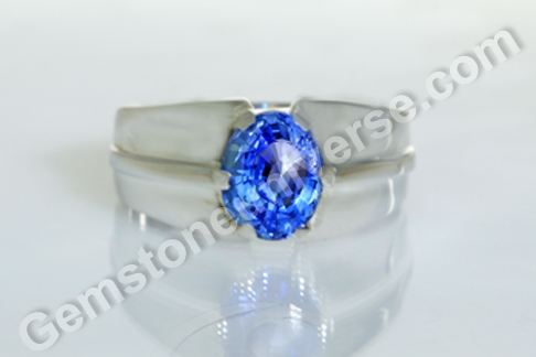 Awe-Inspiring Gem – Powerful Saturn Energies in Natural Ceylon Blue Sapphire